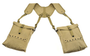US WW2 Combat Medic Suspenders and Pouches