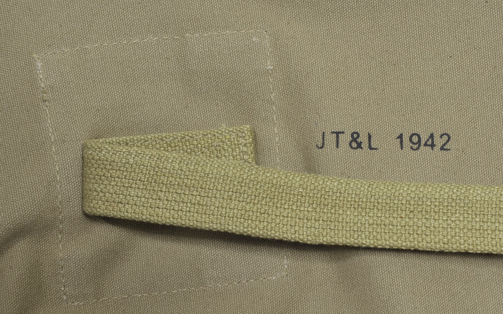 WW2 M1 Garand Fleece Lined Canvas Case with Canvas Sling Marked JT&L® 1943-img-4