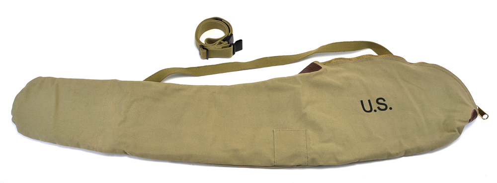 WW2 M1 Garand Fleece Lined Canvas Case with Canvas Sling Marked JT&L® 1943-img-1