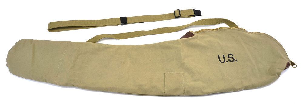 WW2 M1 Garand Fleece Lined Canvas Case with Canvas Sling Marked JT&L® 1943-img-0