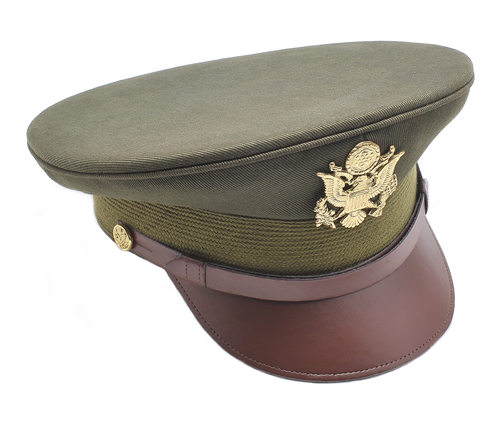 Ww2 us army army air corps officers visor cap