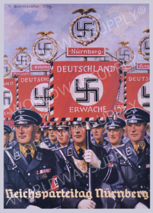 German WW2 Reichsparteitag Nürnberg Poster
