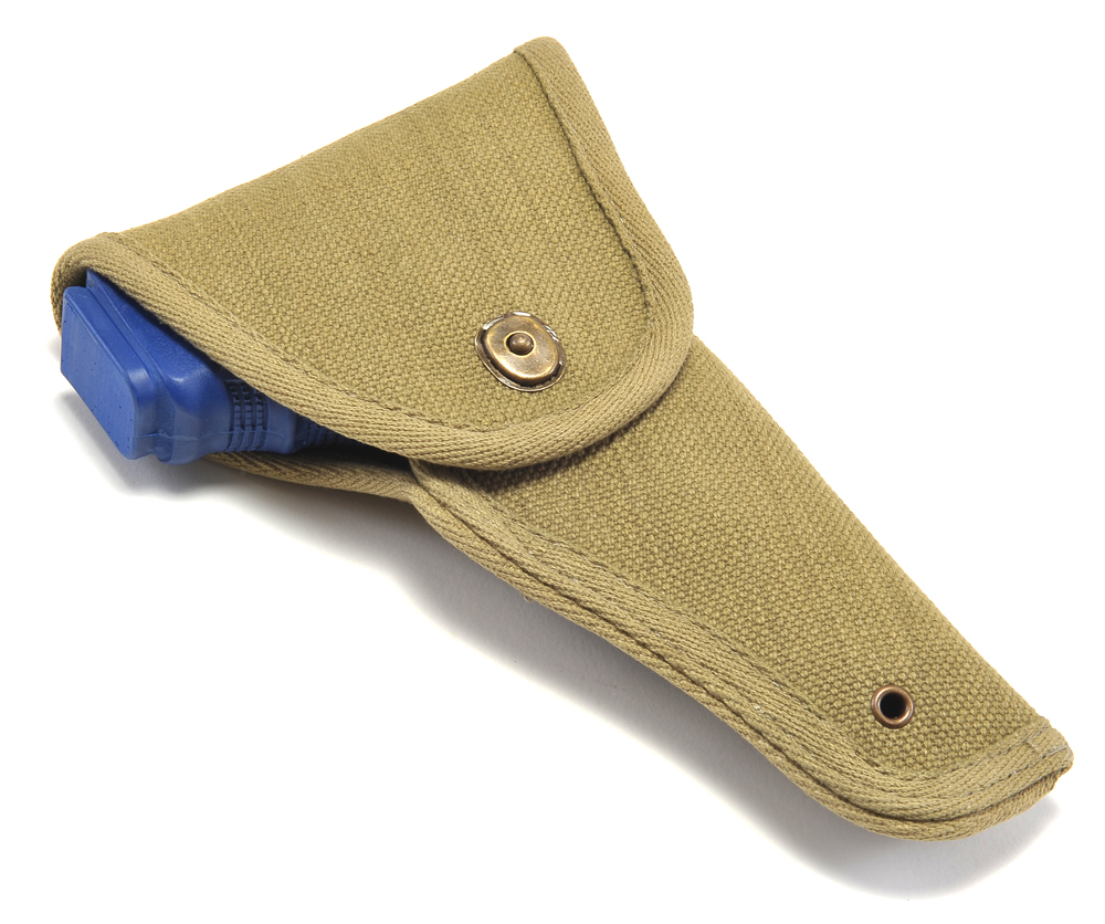 OD Cotton Webbing Hip Belt Holster for Glock 17 Marked JT&L-img-1