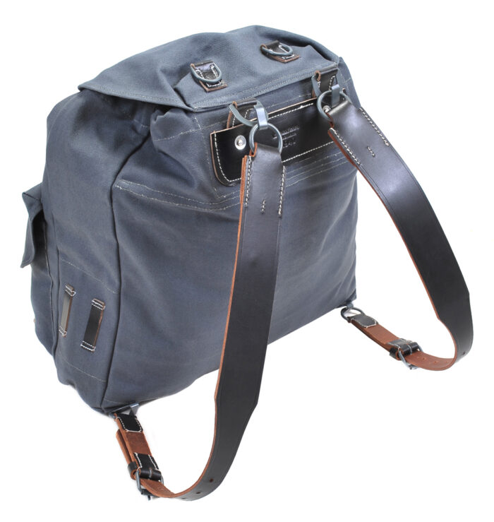 German WW2 Luftwaffe Rucksack with Leather Straps