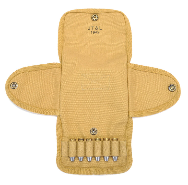 WW2 US Navy Victory Revolver Canvas Ammunition Pouch