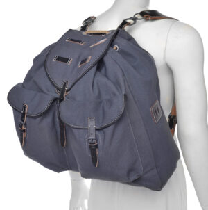 German WW2 M31 Luftwaffe Rucksack with Leather Straps
