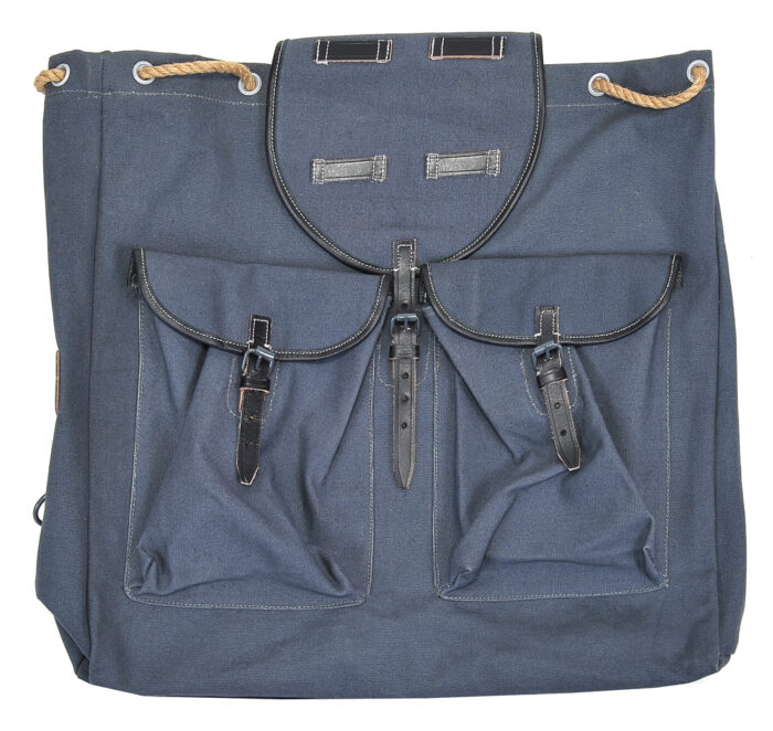 German WW2 M31 Luftwaffe Rucksack with Leather Straps