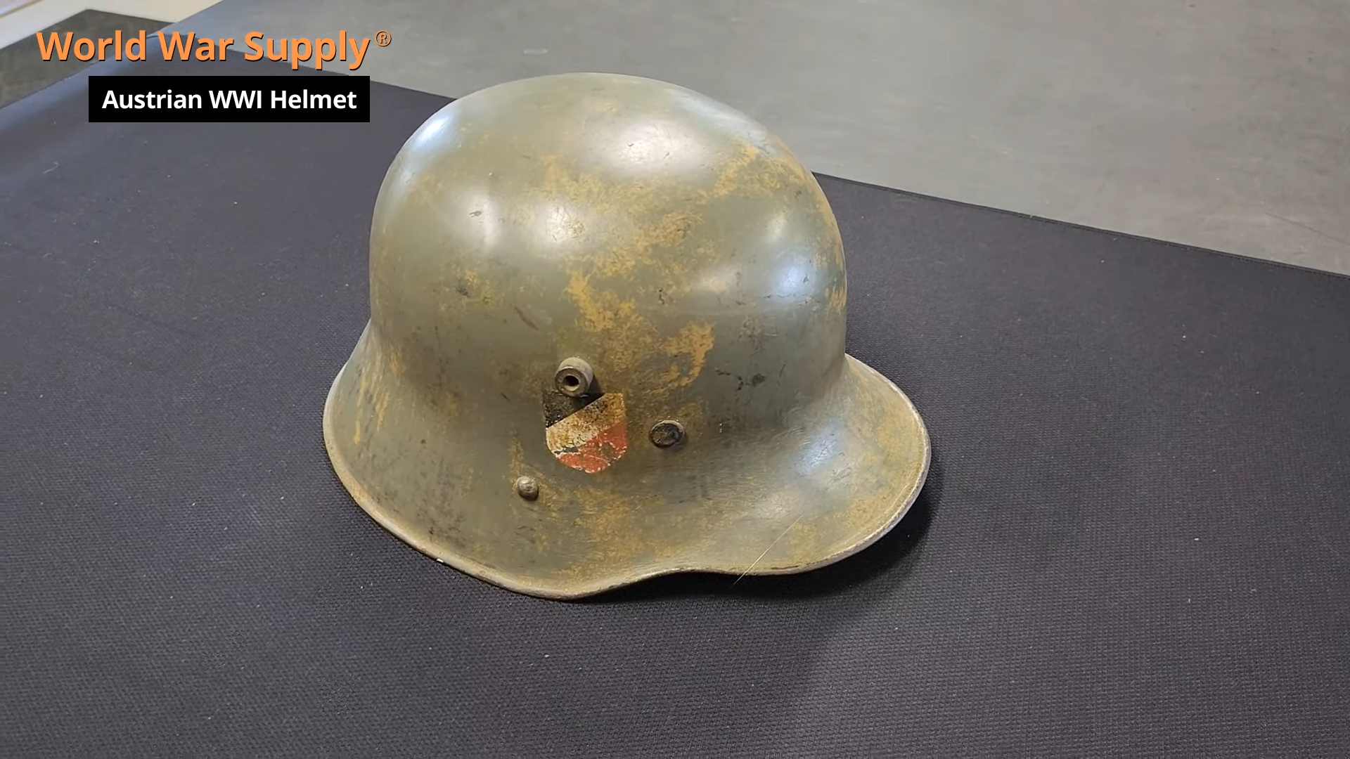 Gun Show Find – Repurposed Austrian WWI Helmet Gun Show Find – Repurposed Austrian WWI Helmet