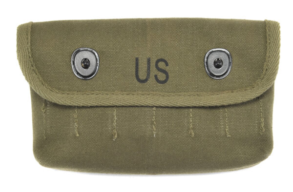 World War Supply US WW2 M1936 Musette Bag with Shoulder Strap Khaki Marked  JT&L 1942 Messenger Bag Shoulder Bag