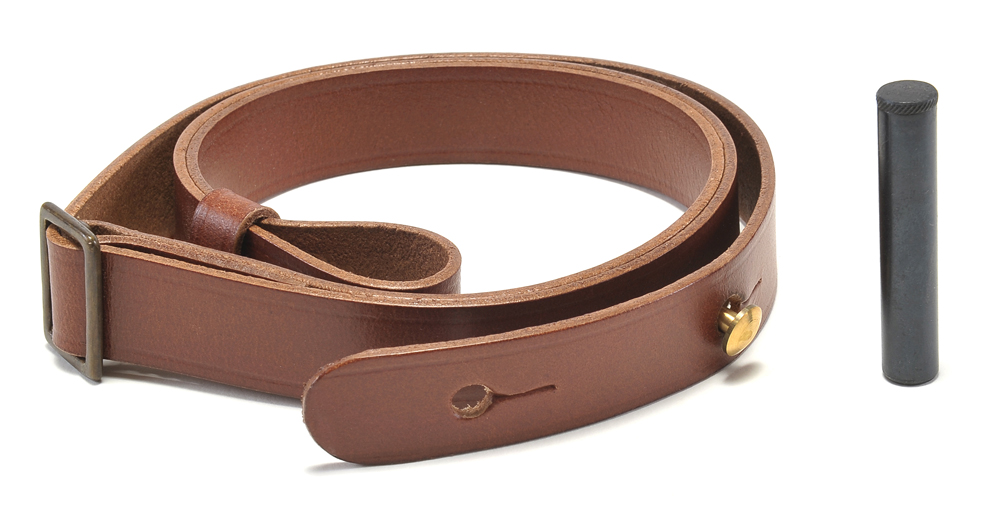 M1 Carbine Leather Sling and Oiler-img-0
