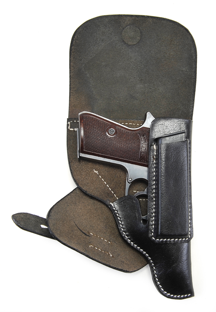 Premium Black Leather Walther PP/PPK Holster-img-7