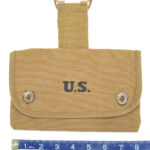 Original WW1 US M1910 First Aid Pouch – Marked JT&L 1918 – Military Surplus