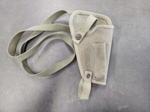 Canvas Shoulder Holster with Magazine Pouch fits Browning Hi Power Springfield Armory SA-35 EAA Girsan MC P35 Production Model