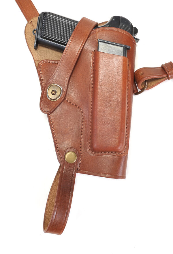 M3 Leather Shoulder Holster for M57 TT 33 Tokarev with Spare