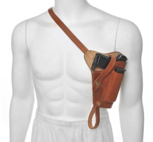 M3 Leather Shoulder Holster for M57 TT 33 Tokarev with Spare Magazine Pouch