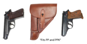 Premium Brown Leather Walther PP/PPK Holster Left Hand