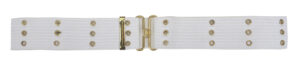 U.S. WW2 M1936 White Ceremonial Parade Pistol Belt