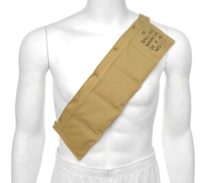 British WW2 Lee Enfield 303 Cloth Bandolier 2 pack